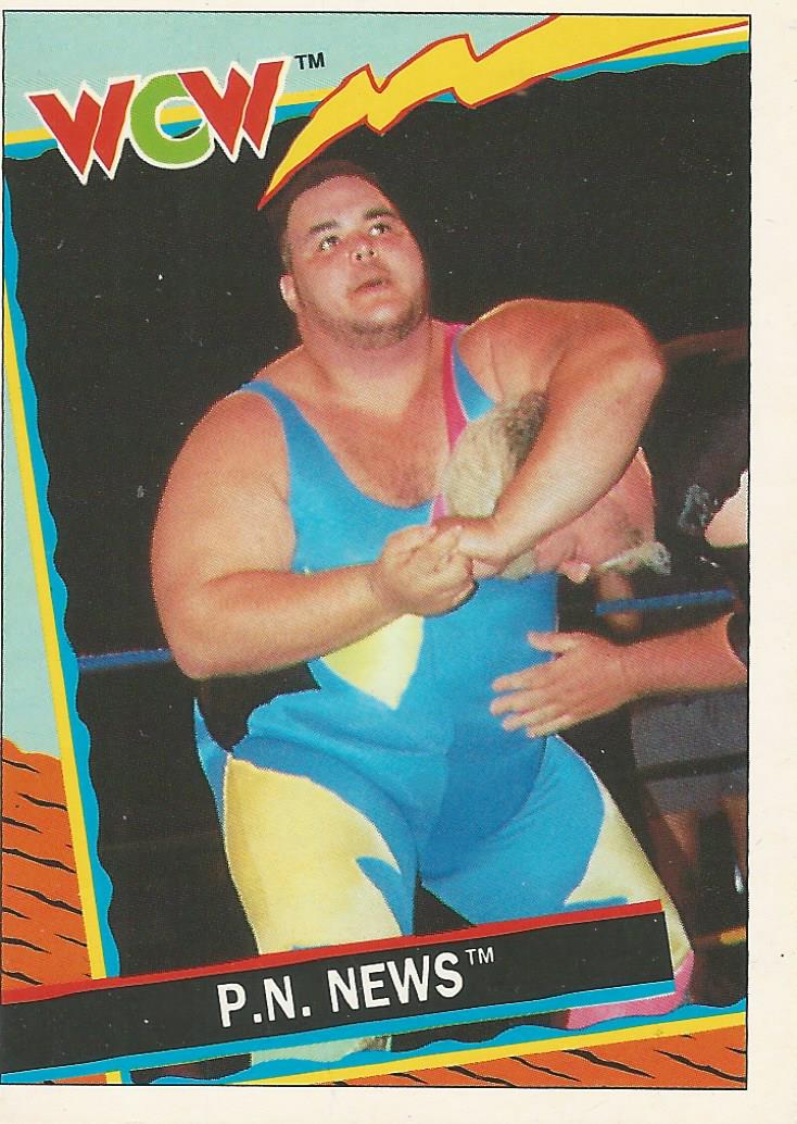 WCW Topps 1992 Trading Cards P.N. News No.65