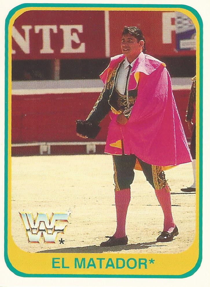 WWF Merlin 1991 Trading Cards El Matador No.65