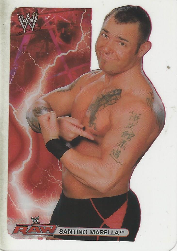 WWE Edibas Lamincards 2008 Santino Marella No.65