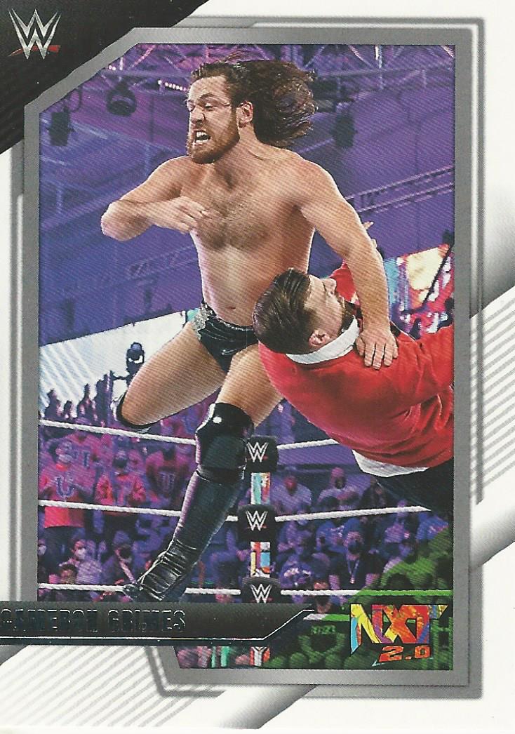 WWE Panini NXT 2022 Trading Cards Cameron Grimes No.65