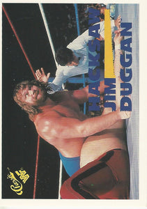 WWF Classic Trading Cards 1990 Hacksaw Jim Duggan No.65