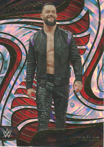 WWE Panini Revolution 2023 Trading Cards Finn Balor FRACTAL No.73