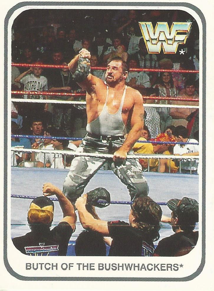 WWF Merlin 1991 Trading Cards Bushwhackers No.66