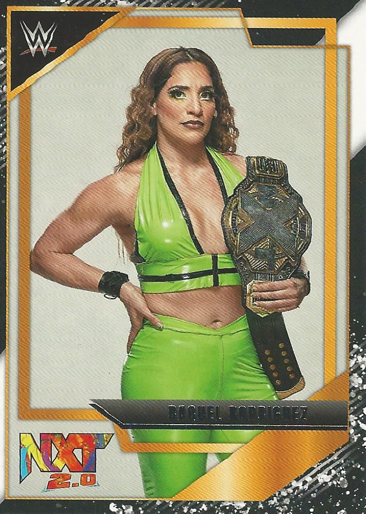 WWE Panini NXT 2022 Trading Cards NXT Gold Raquel Rodriguez No.2