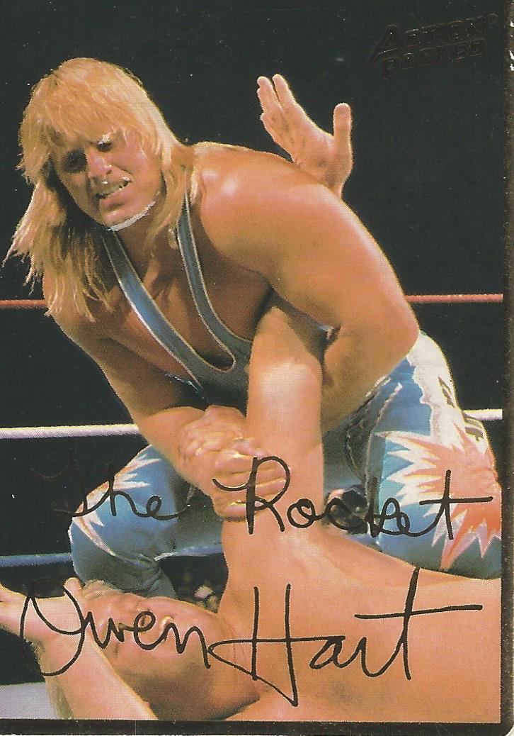 WWF Action Packed 1994 Trading Cards Owen Hart No.18