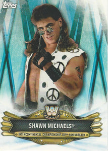 WWE Topps Raw 2019 Trading Cards Shawn Michaels IC-11