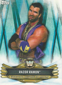WWE Topps Raw 2019 Trading Cards Razor Ramon IC-12