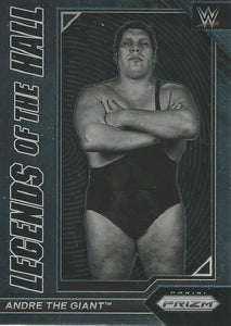 WWE Panini Prizm 2023 Trading Cards Legends of the Hall Andre the Giant No.6