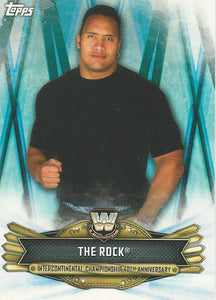 WWE Topps Raw 2019 Trading Cards The Rock IC-15