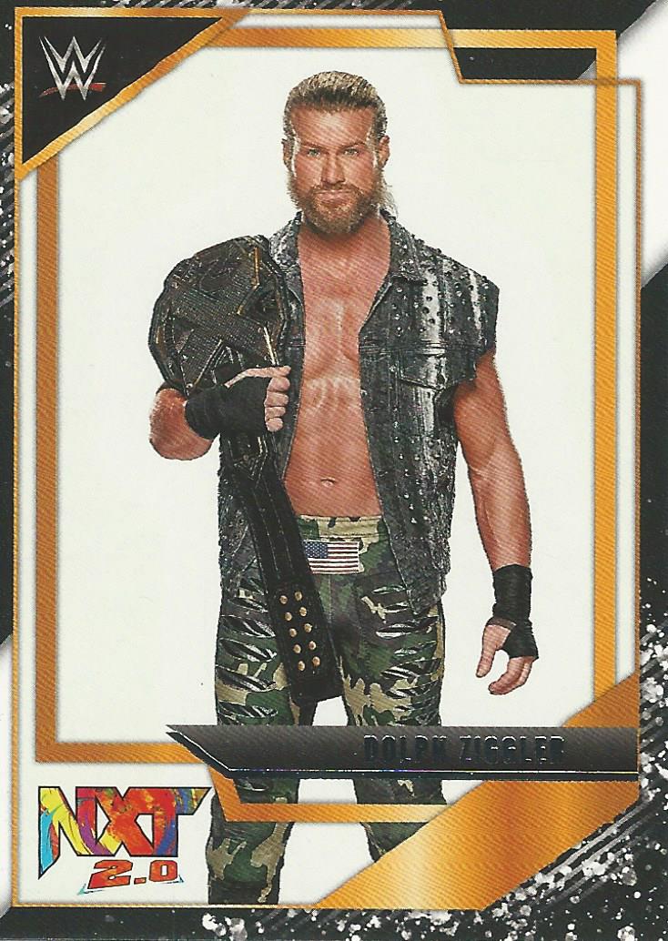 WWE Panini NXT 2022 Trading Cards NXT Gold Dolph Ziggler No.25