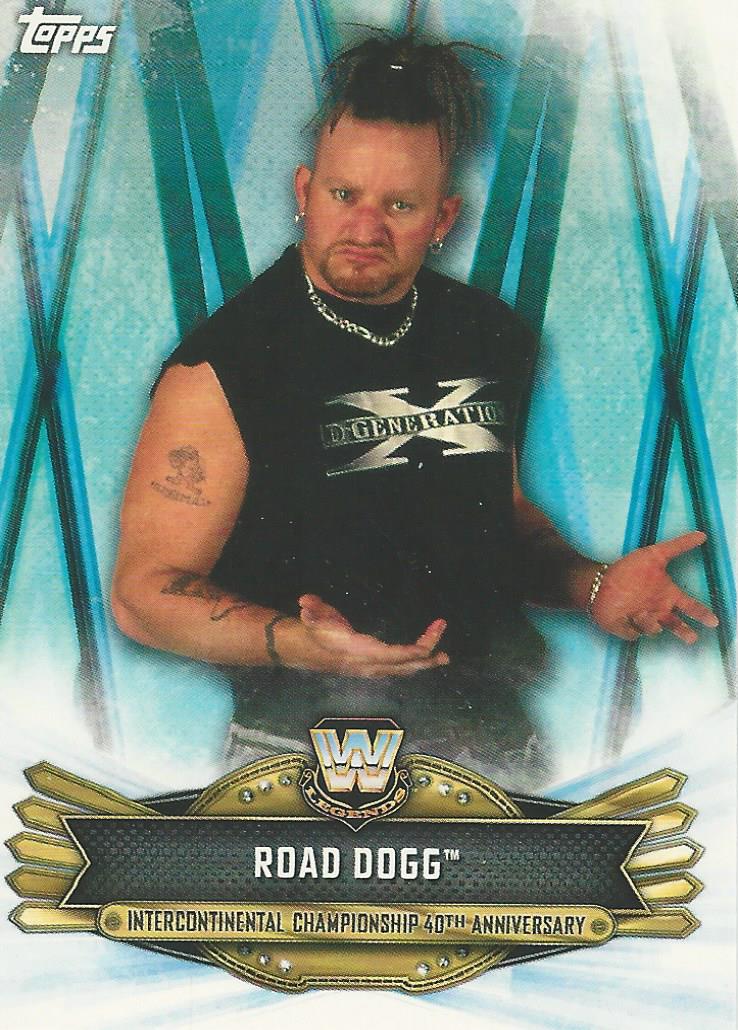 WWE Topps Raw 2019 Trading Cards Road Dogg IC-18