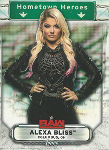 WWE Topps Raw 2019 Trading Cards Alexa Bliss HH-1