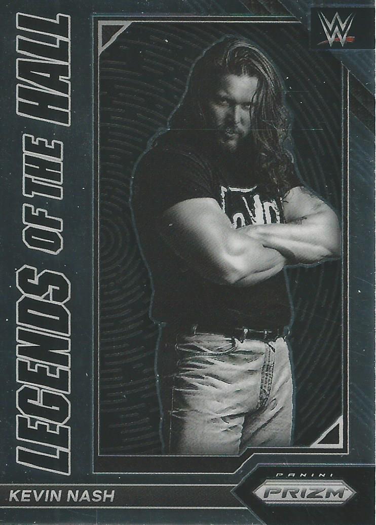 WWE Panini Prizm 2023 Trading Cards Legends of the Hall Kevin Nash No.1