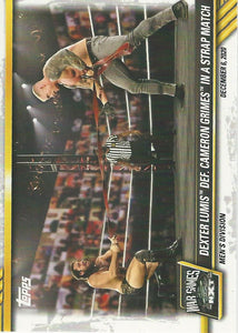 WWE Topps NXT 2021 Trading Cards Cameron Grimes and Dexter Lumis No.92