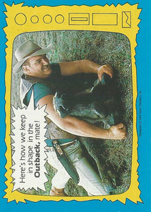 Topps WWF Wrestling Cards 1987 Outback Jack No.68