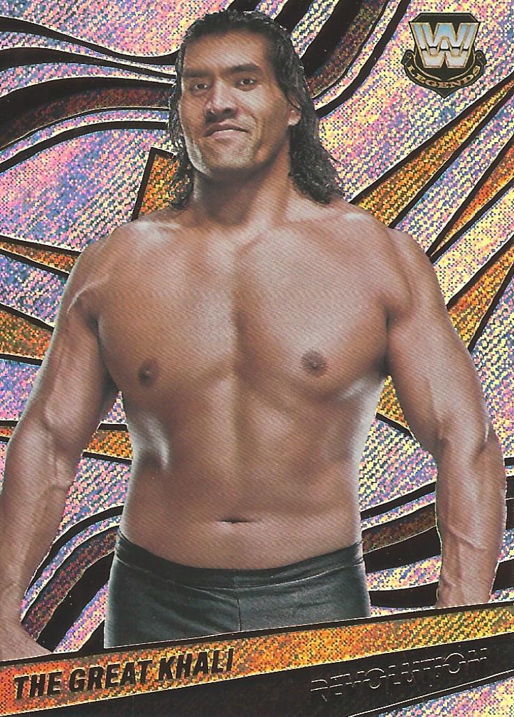 WWE Panini Revolution 2022 Trading Cards The Great Khali No.126