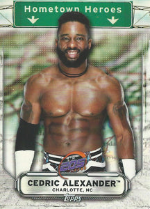 WWE Topps Raw 2019 Trading Cards Cedric Alexander HH-41