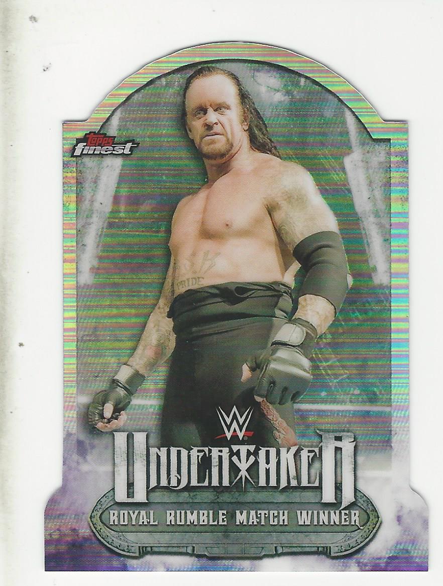 WWE Topps Finest 2021 Trading Cards Undertaker UT-9