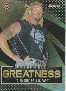 WWE Topps Finest 2021 Trading Cards DDP UG-3