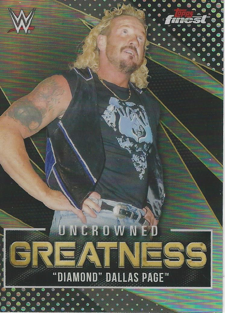 WWE Topps Finest 2021 Trading Cards DDP UG-3