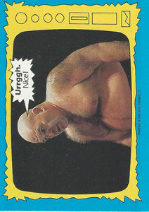Topps WWF Wrestling Cards 1987 George Steele No.69