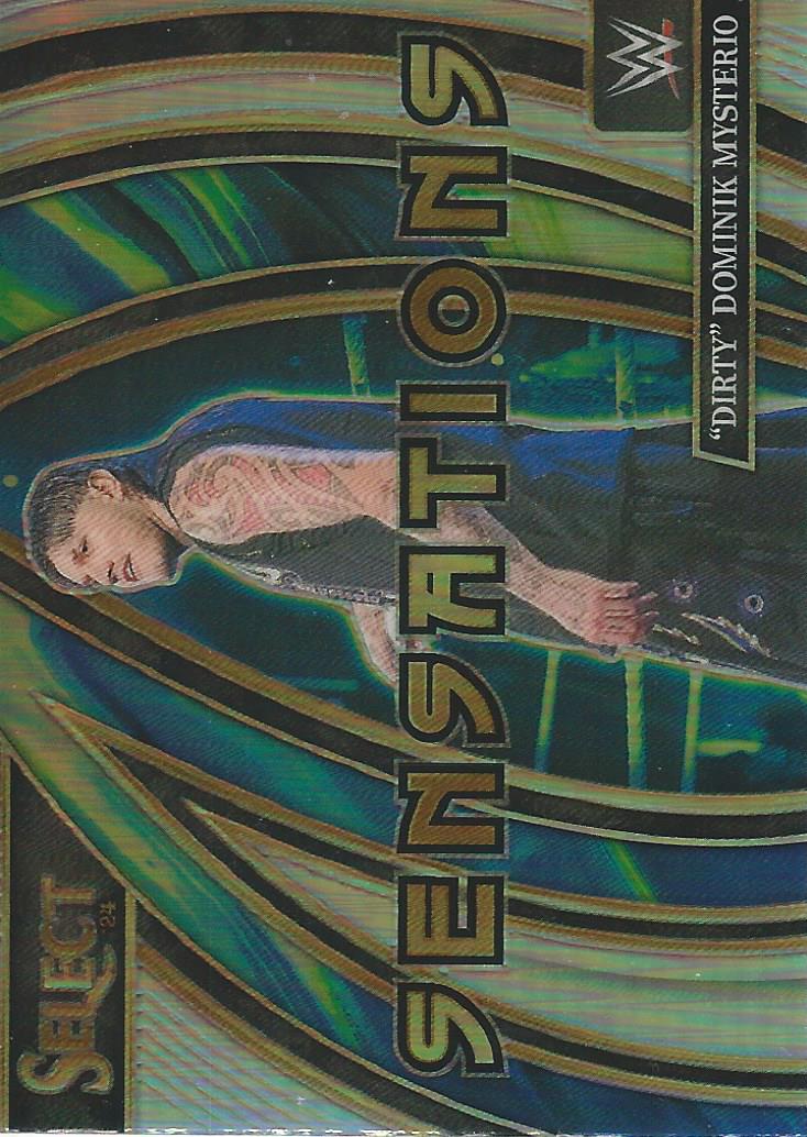 WWE Panini Select 2024 Trading Cards Sensations Dominik Mysterio No.6