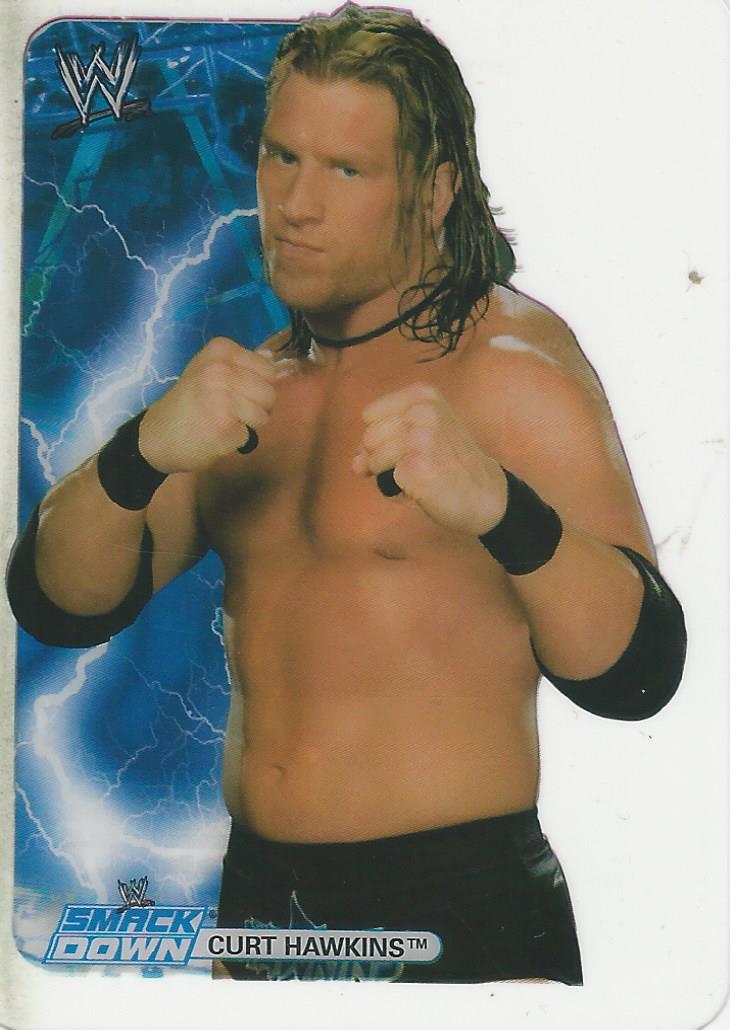 WWE Edibas Lamincards 2008 Curt Hawkins No.6