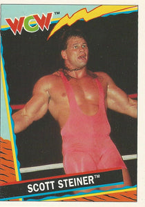 WCW Topps 1992 Trading Cards Scott Steiner No.6