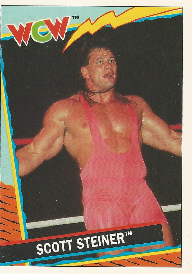 WCW Topps 1992 Trading Cards Scott Steiner No.6