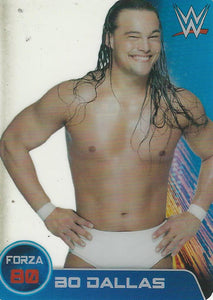 WWE Edibas Lamincards 2014 Bo Dallas No.6