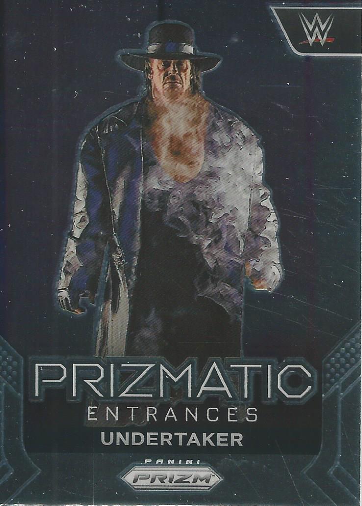 WWE Panini Prizm 2024 Trading Cards Prizmatic Entrances Undertaker No.7