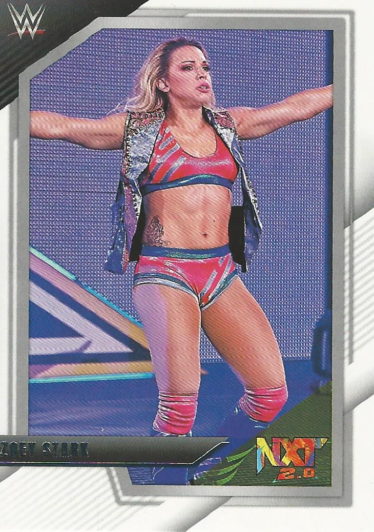 WWE Panini NXT 2022 Trading Cards Zoey Stark No.6