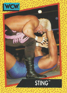 WCW Impel 1991 Trading Cards Sting No.6