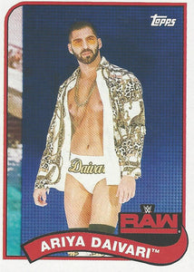 WWE Topps Heritage 2018 Trading Cards Ariya Daivari No.6