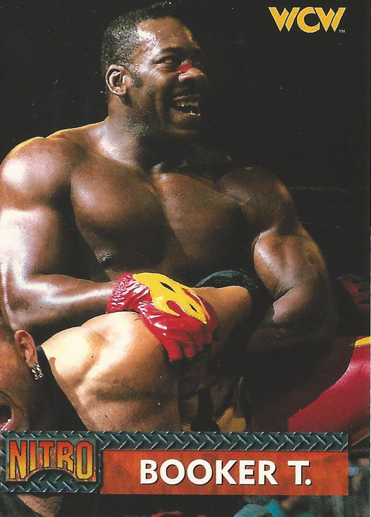 Topps WCW/NWO Nitro Trading Cards Booker T No.6