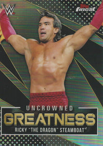 WWE Topps Finest 2021 Trading Cards Ricky Steamboat UG-13