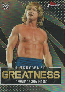 WWE Topps Finest 2021 Trading Cards Roddy Piper UG-16