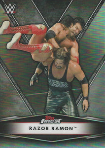 WWE Topps Finest 2021 Trading Cards Razor Ramon SS-3