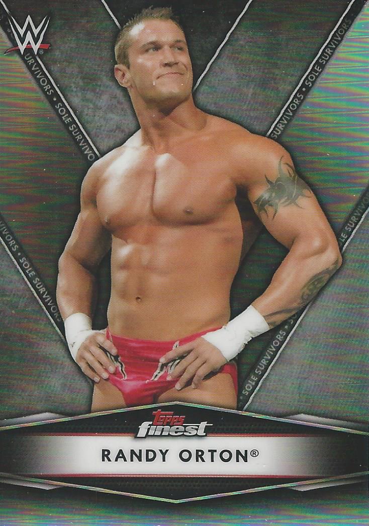 WWE Topps Finest 2021 Trading Cards Randy Orton SS-4