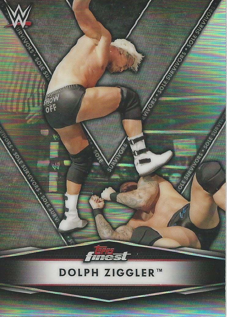 WWE Topps Finest 2021 Trading Cards Dolph Ziggler SS-6