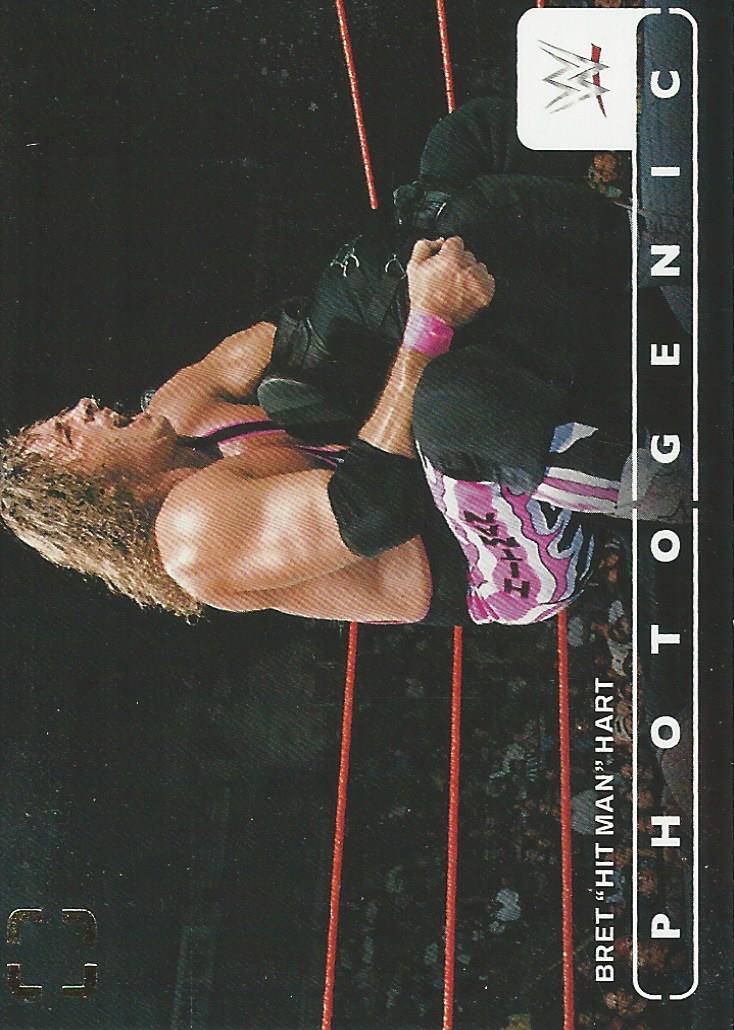 WWE Panini Photogenic 2024 Trading Cards Bret Hart No.70
