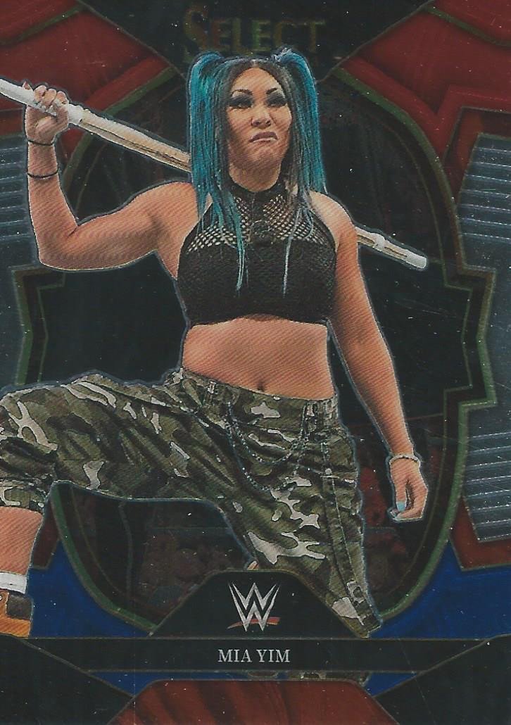 WWE Panini Select 2023 Trading Cards Red/Silver/Blue Mia Yim No.10