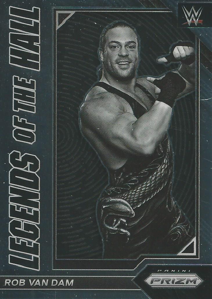 WWE Panini Prizm 2023 Trading Cards Legends of the Hall Rob Van Dam No.13