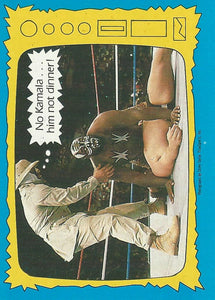 Topps WWF Wrestling Cards 1987 Kamala No.70