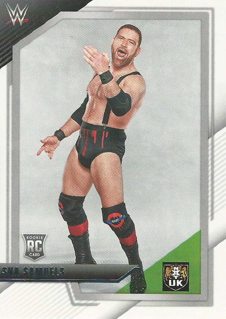 WWE Panini NXT 2022 Trading Cards Sha Samuels No.70