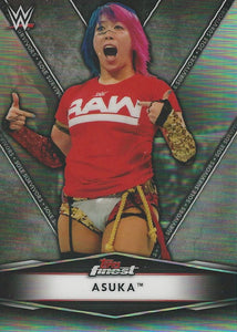 WWE Topps Finest 2021 Trading Cards Asuka SS-8