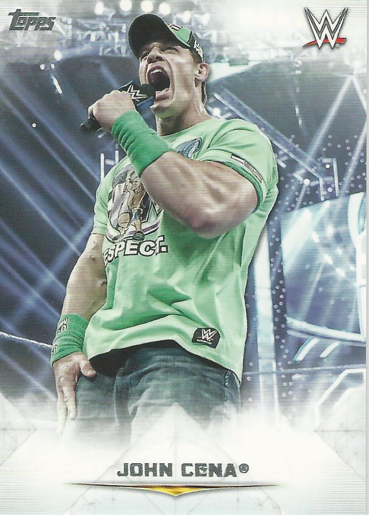 WWE Topps Undisputed 2020 Trading Cards John Cena No.76