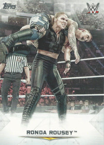 WWE Topps Undisputed 2020 Trading Cards Ronda Rousey No.77