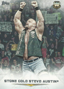 WWE Topps Undisputed 2020 Trading Cards Stone Cold Steve Austin No.90