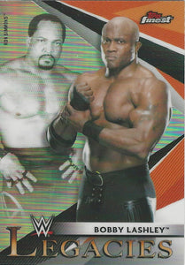 WWE Topps Finest 2021 Trading Cards Bobby Lashley and Ron Simmons L-14